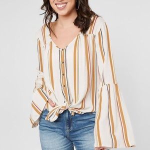 Billabong dreamy striped top